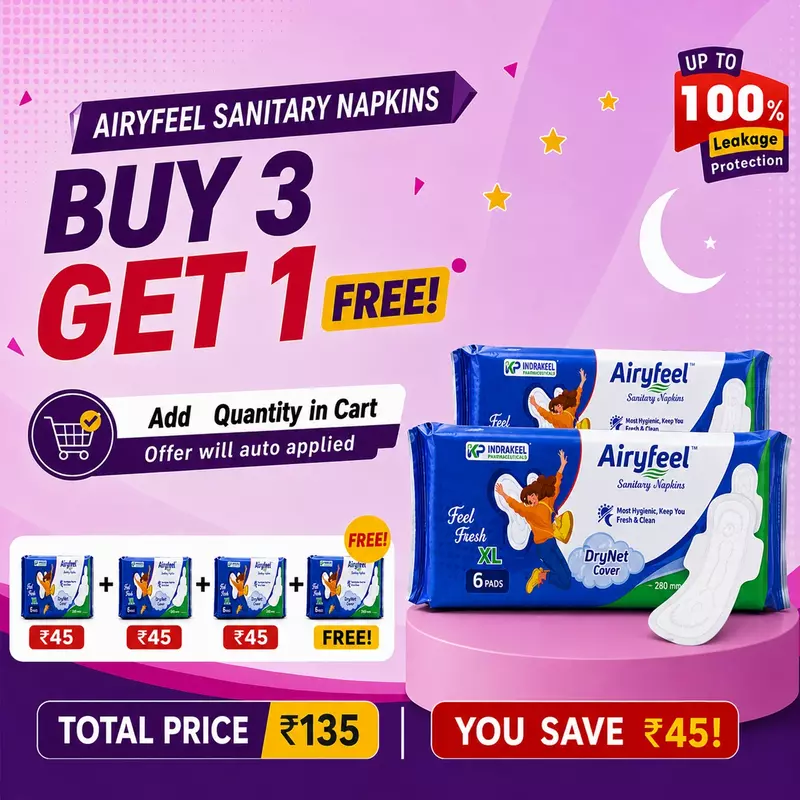 Buy 3 get one free -Airyfeel Dry Net