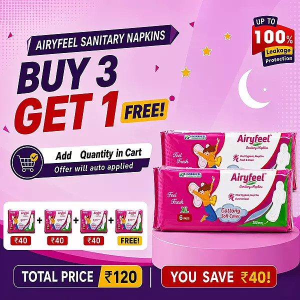 Buy 3 Airyfeel and Get 1 free- Cottony